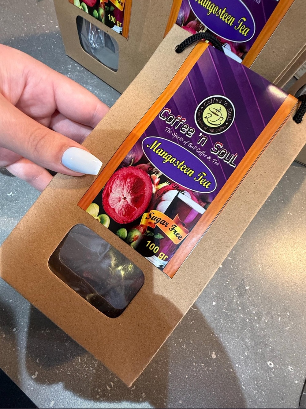 Coffee 'n Soul Mangosteen Tea - authentic from Bali. Sugar free 100gr